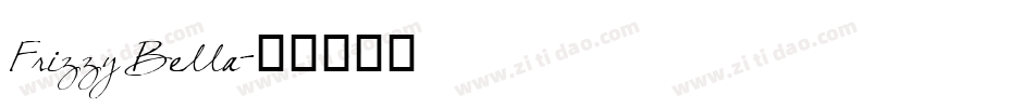 Frizzy Bella字体转换